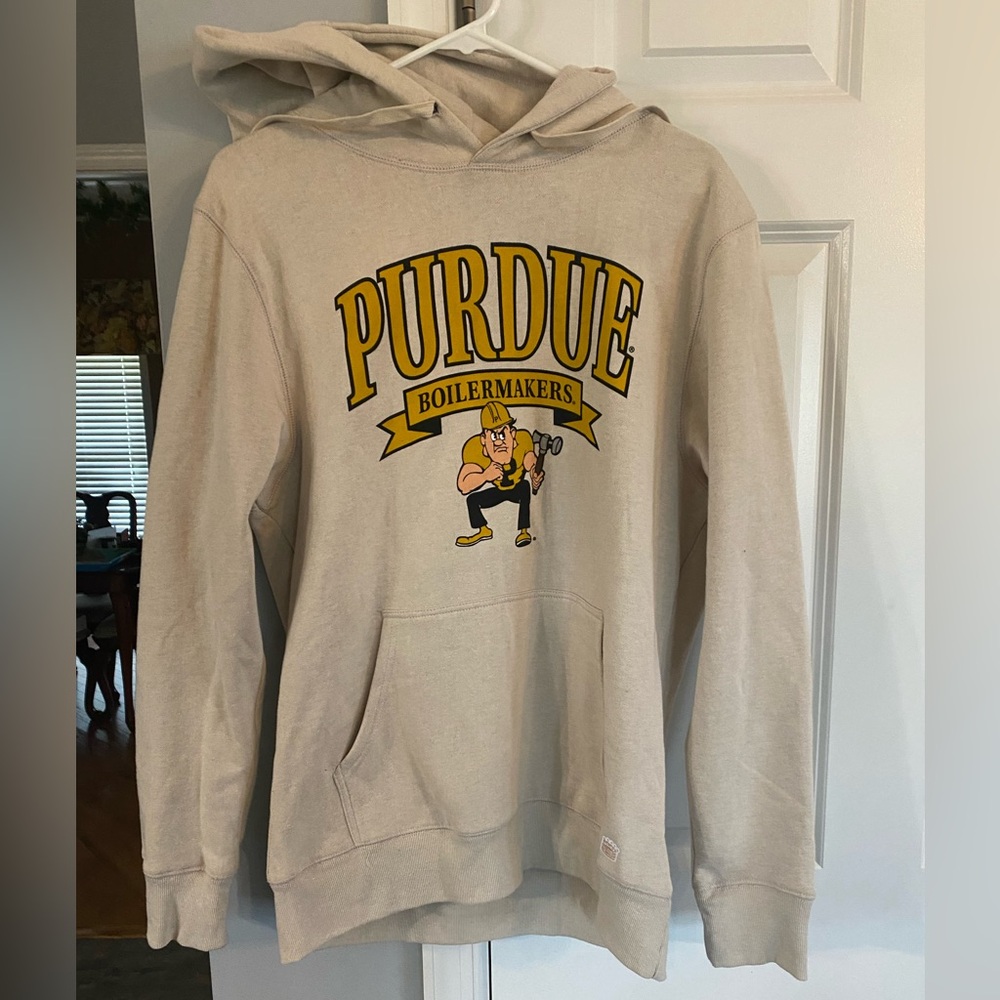 Purdue Boilermakers Beige Hoodie